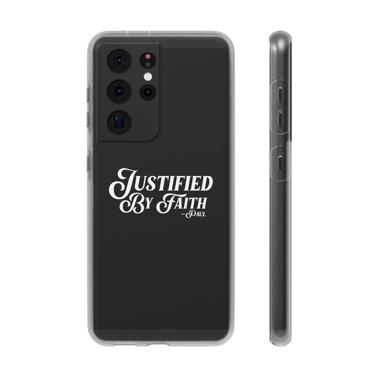 Justified by Faith Phone Case