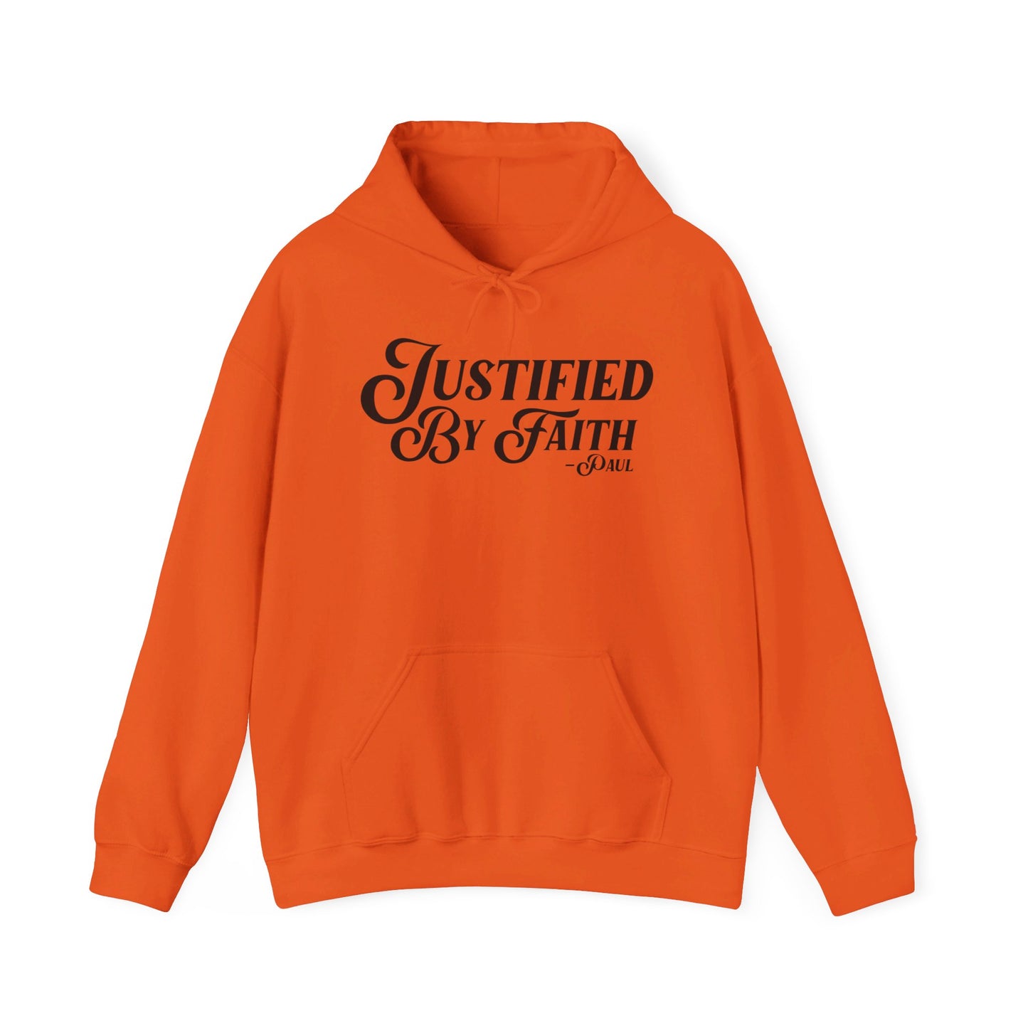 Justified By Faith Hoodie