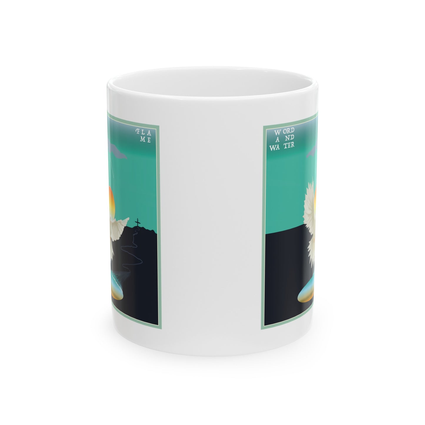 Word & Water Coffee Mug (White)