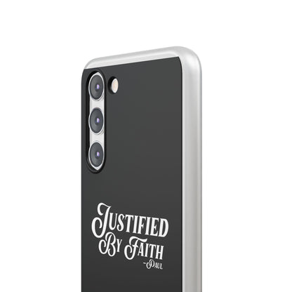 Justified by Faith Phone Case