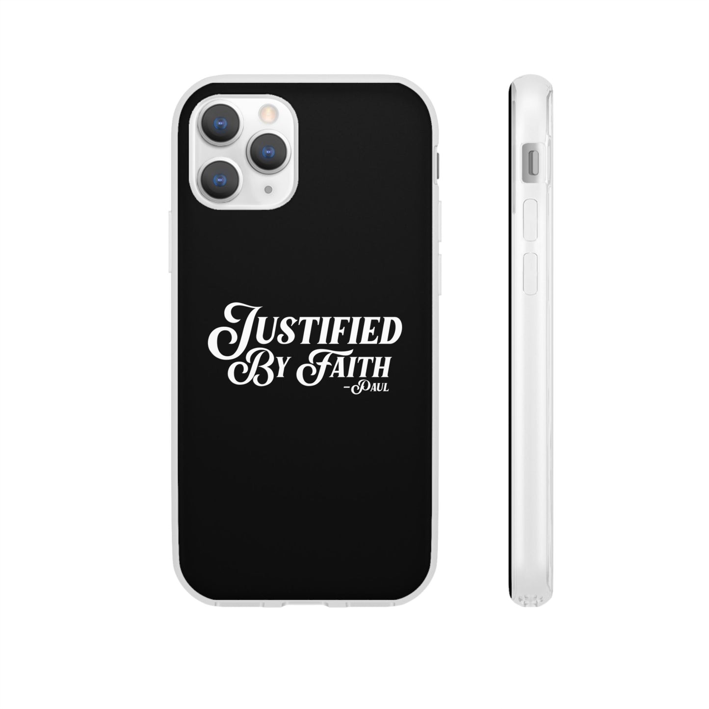 Justified by Faith Phone Case