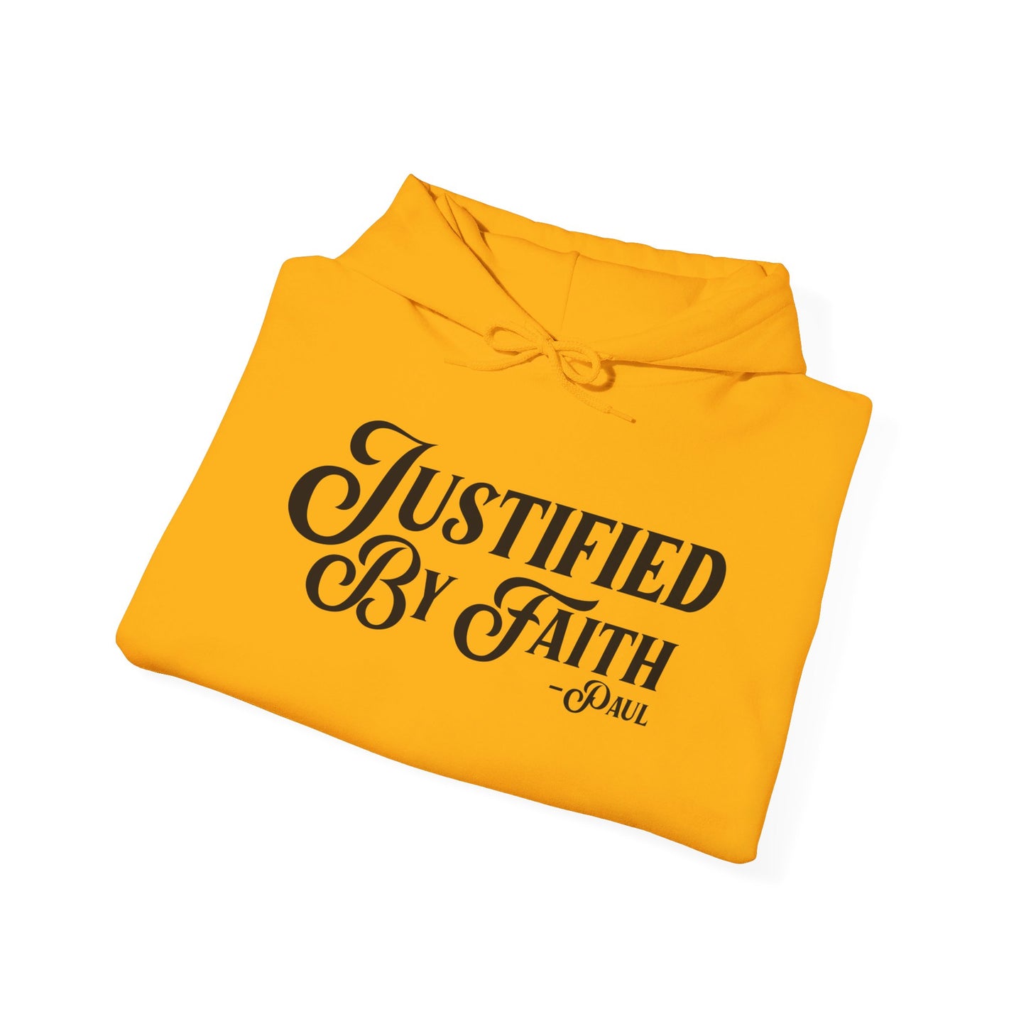 Justified By Faith Hoodie