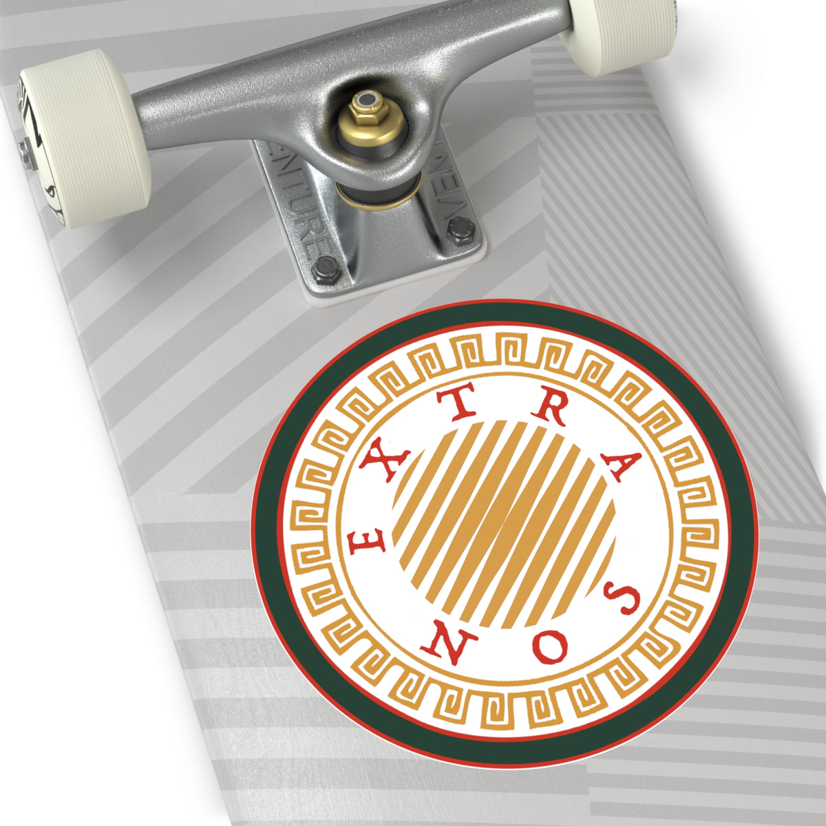 Extra Marks Sticker Extra Nos Round Vinyl Sticker – Extra Nos Merch