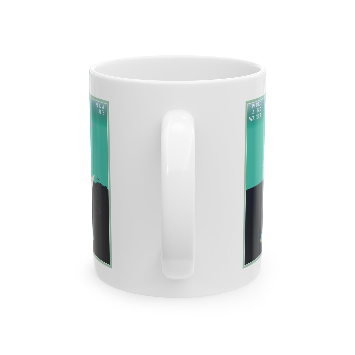 Word & Water Coffee Mug (White)