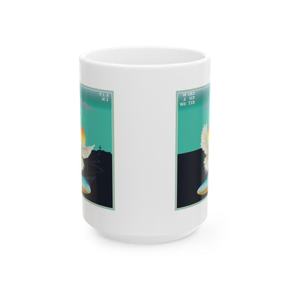 Word & Water Coffee Mug (White)