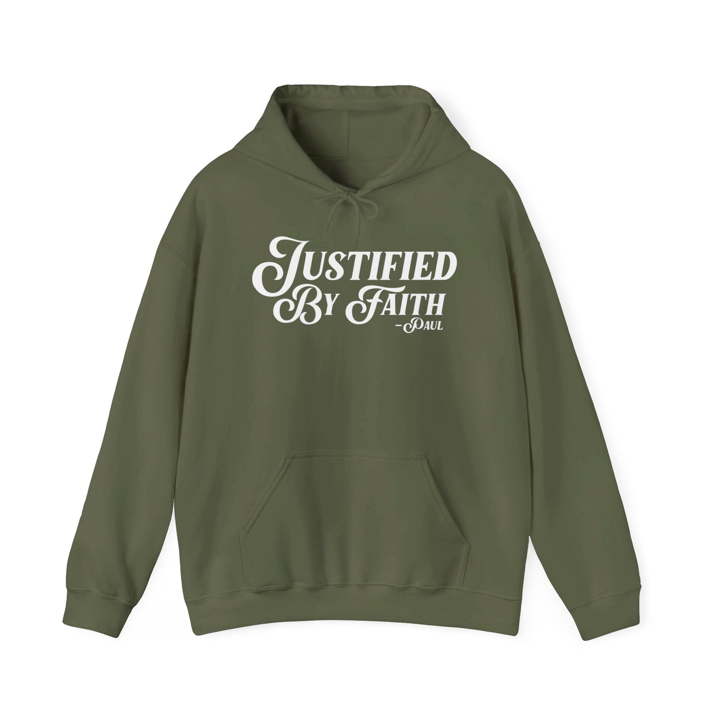 Justified By Faith Hoodie