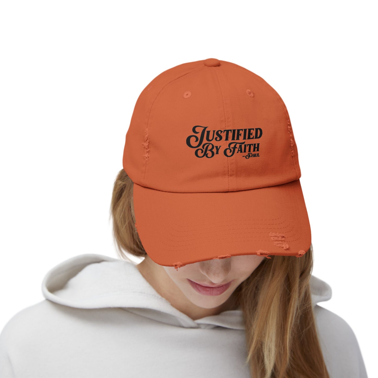 Justified By Faith Hat