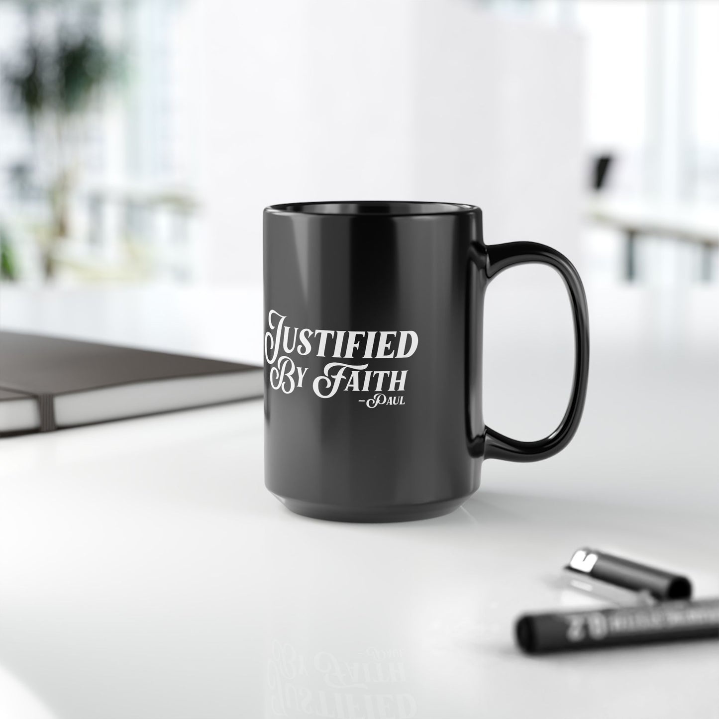 Justified By Faith Mug