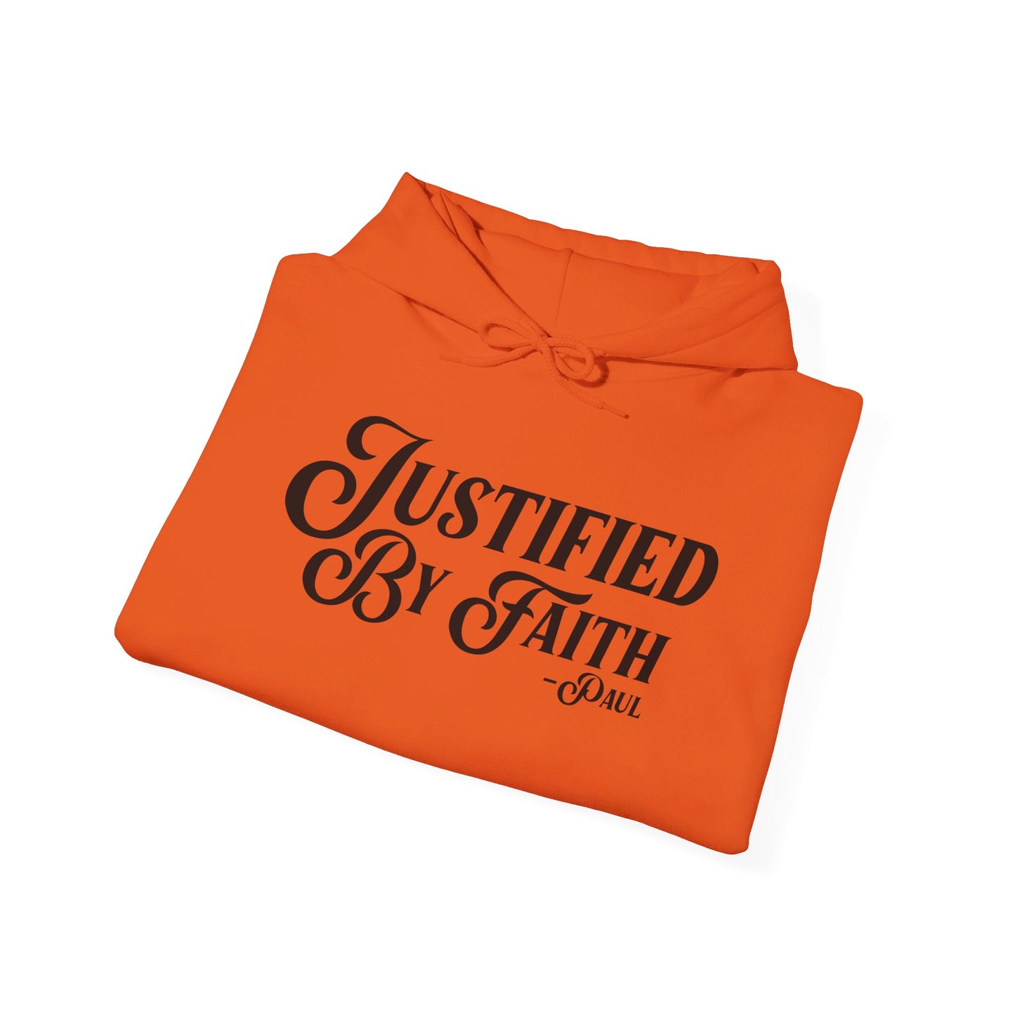 Justified By Faith Hoodie