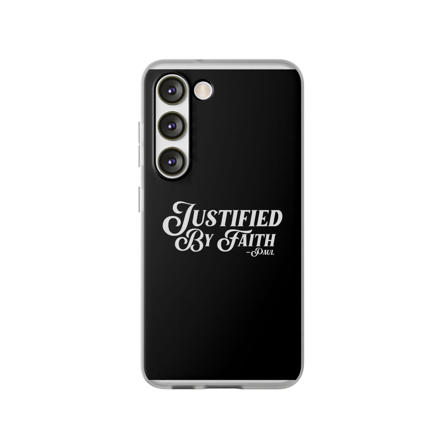 Justified by Faith Phone Case