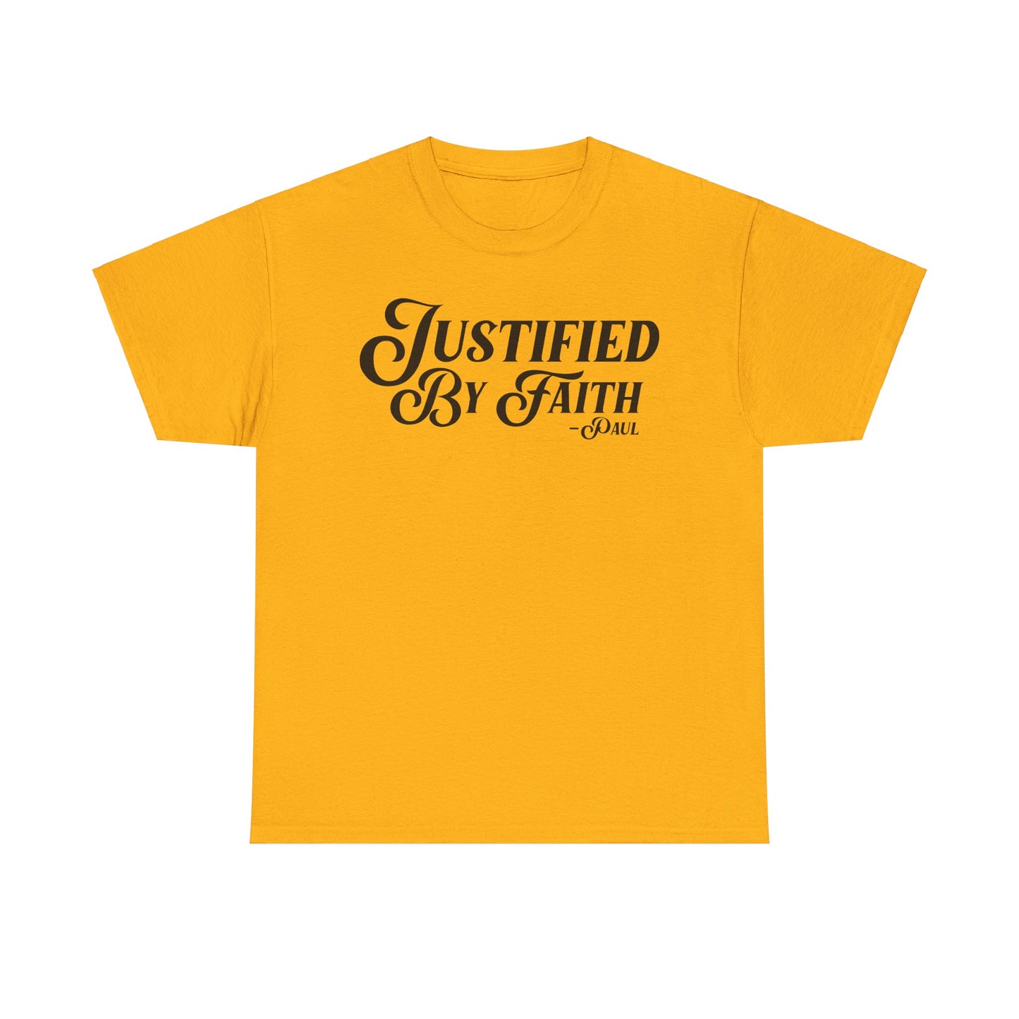 Justified by Faith T-Shirt