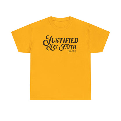 Justified by Faith T-Shirt