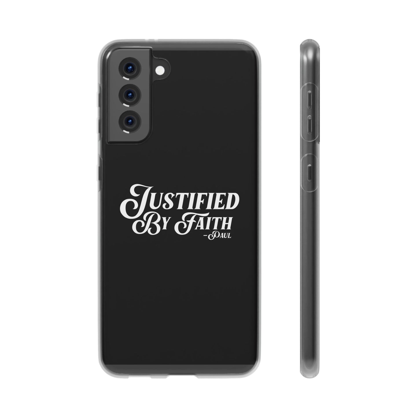 Justified by Faith Phone Case