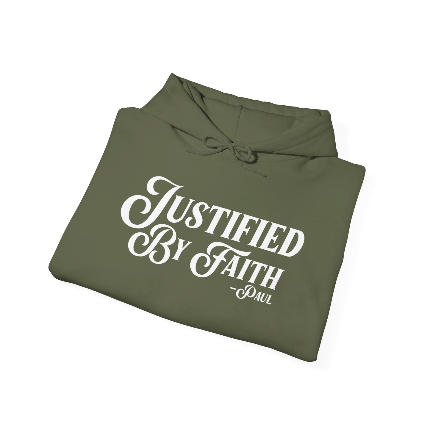 Justified By Faith Hoodie