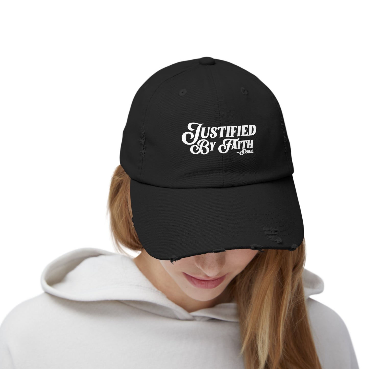 Justified By Faith Hat