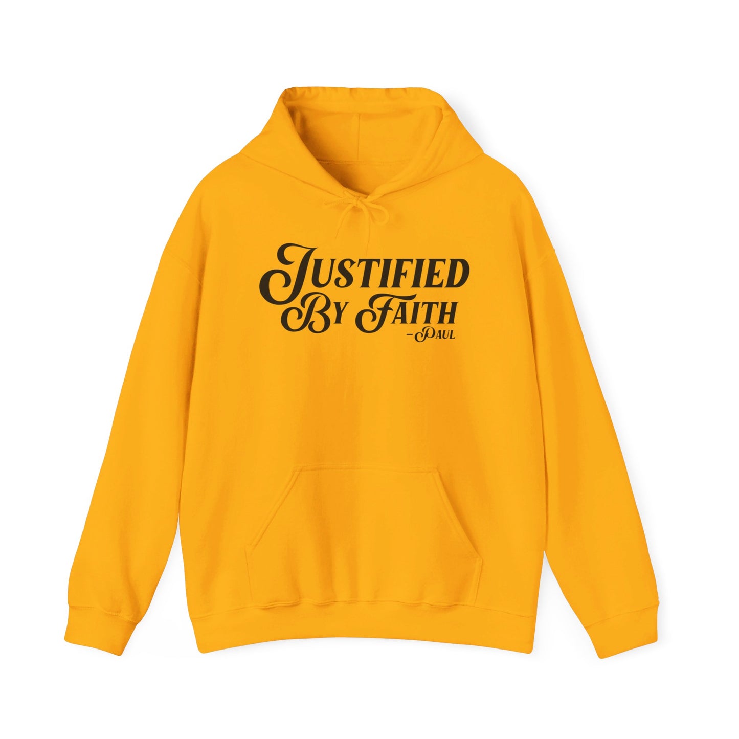 Justified By Faith Hoodie