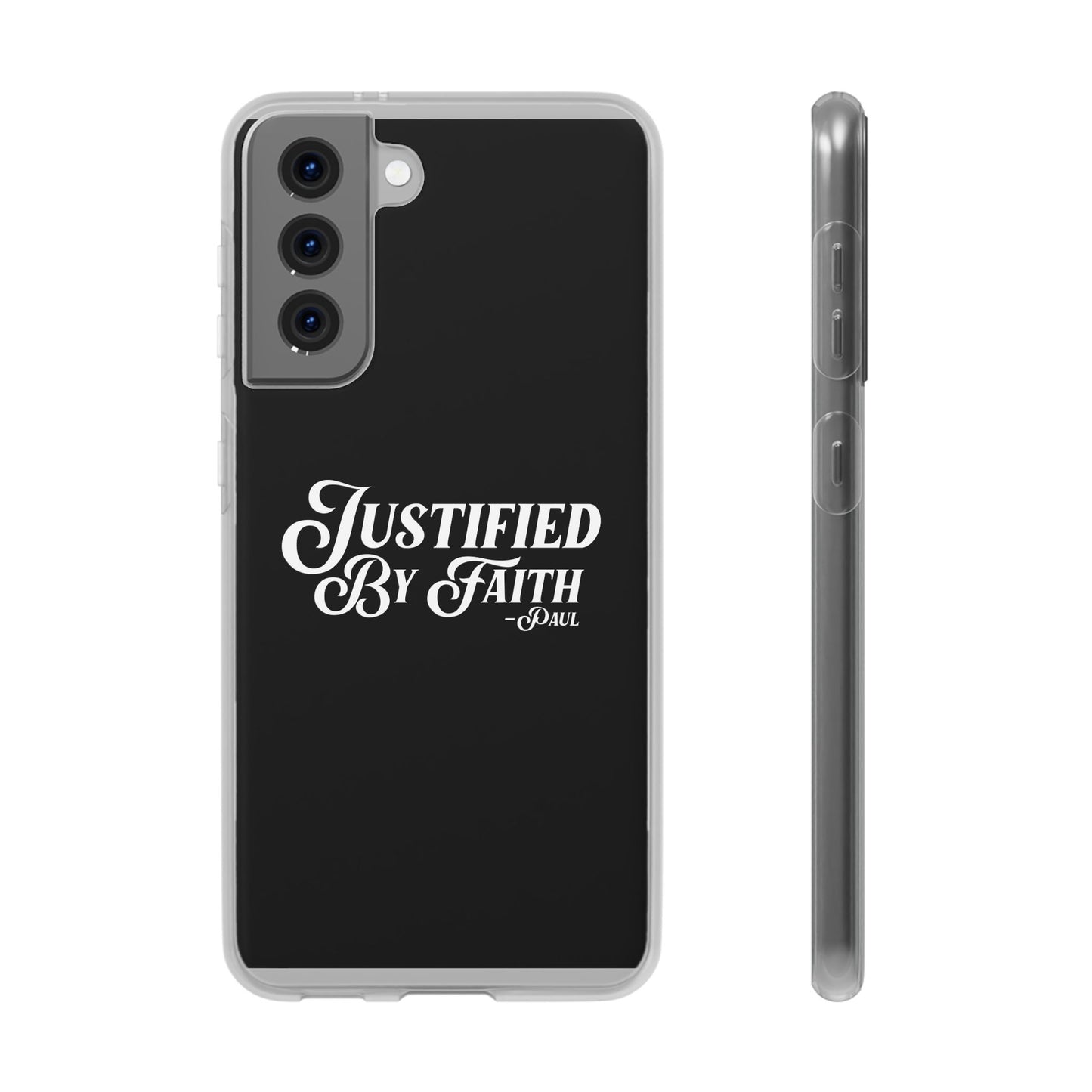 Justified by Faith Phone Case