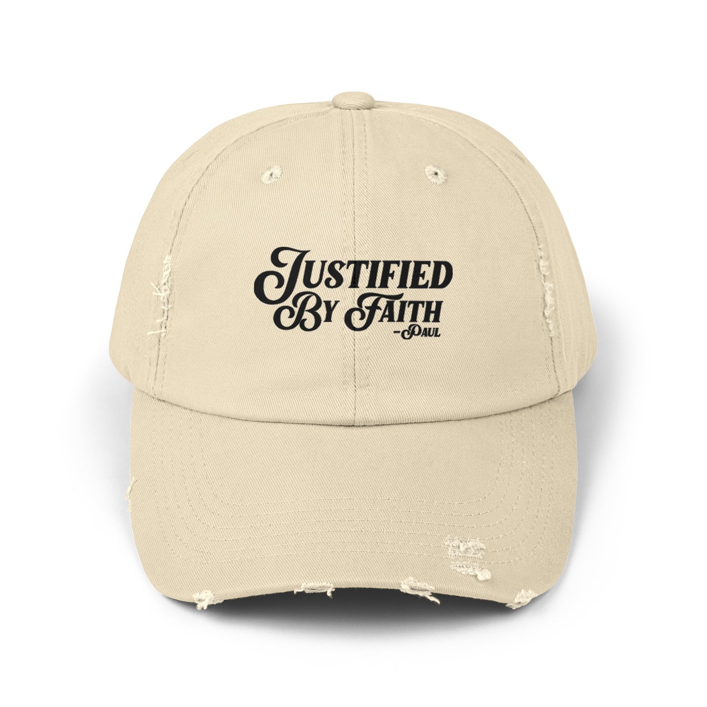 Justified By Faith Hat