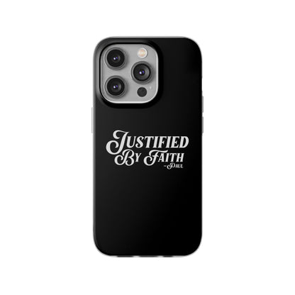 Justified by Faith Phone Case