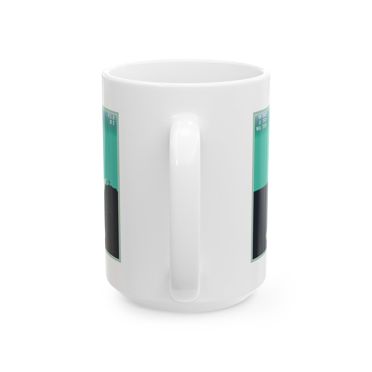 Word & Water Coffee Mug (White)