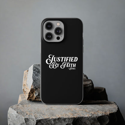 Justified by Faith Phone Case