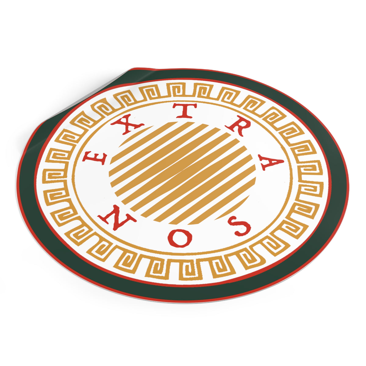 10279 Extre Sticker Extra Nos Round Vinyl Sticker – Extra Nos Merch