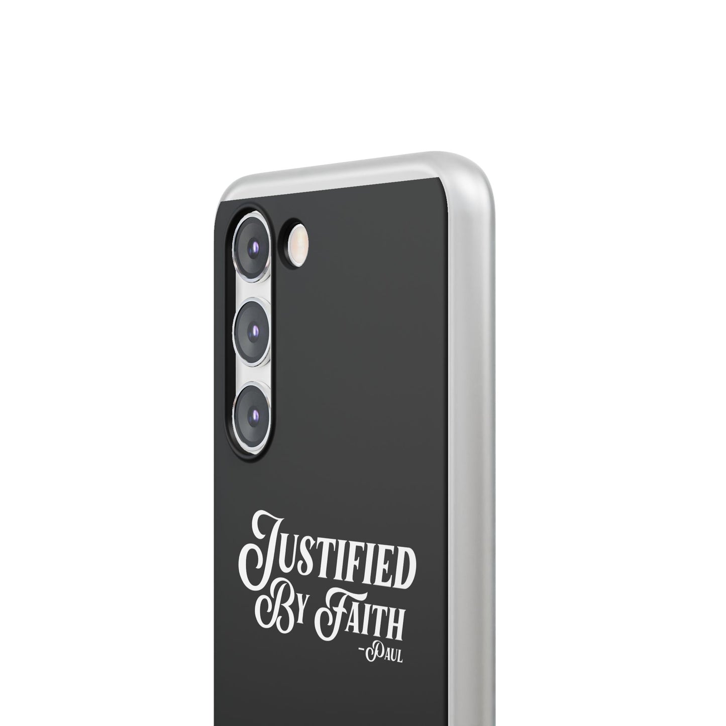 Justified by Faith Phone Case